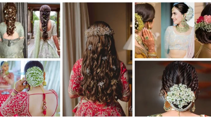 Best Indian Reception Bridal Hairstyles