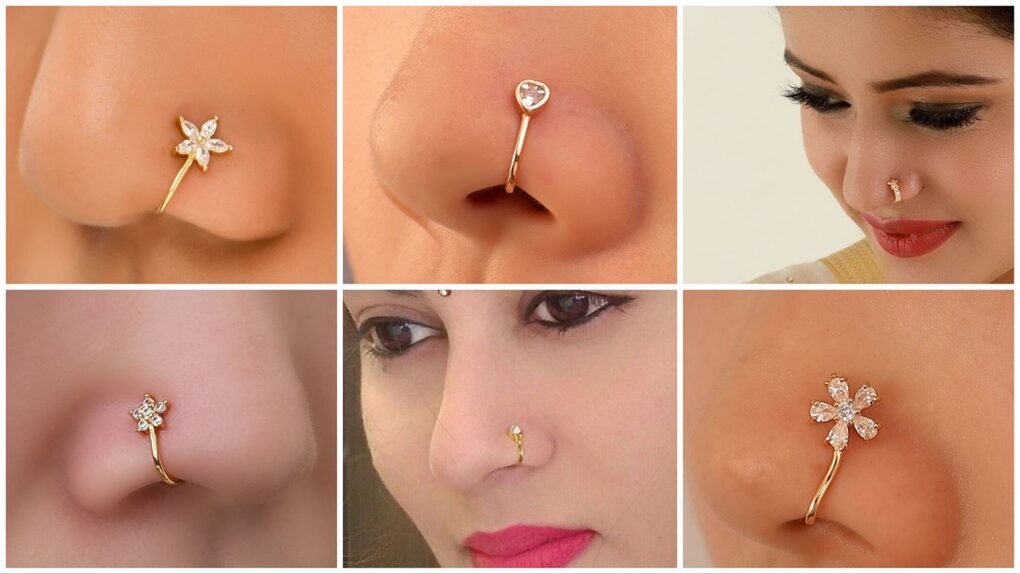 Nose pin designs for ladies