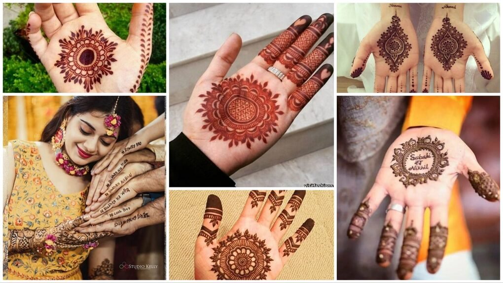 Mehndi designs for brides and bridal party