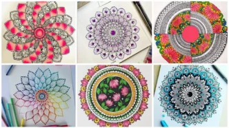 mandala art paintings