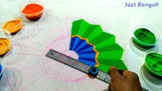 Innovative Rangoli Techniques