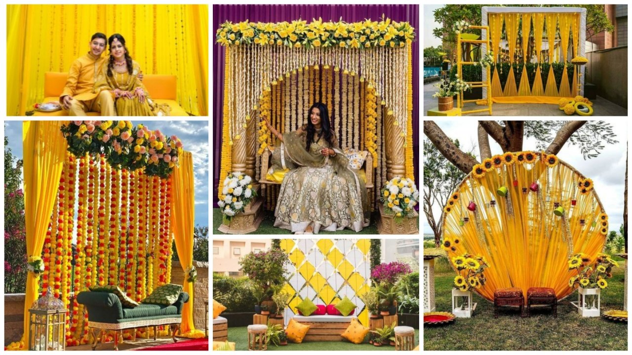 Haldi Decor Ideas